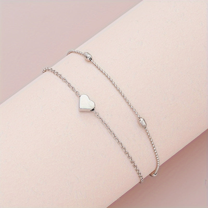 Conjunto de Colar e Pulseira - 3 Peças